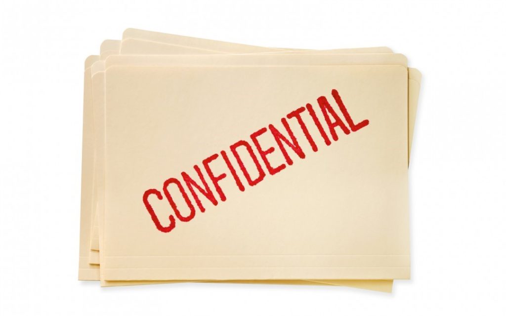 confidentialitate in biroul psihologului